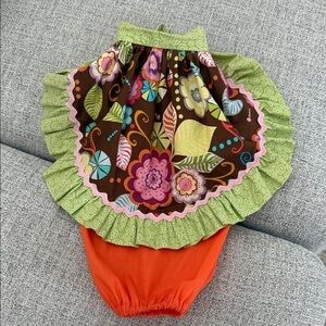 Hanging Floral grocery bag storage